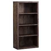 MONARCH SPECIALTIES Bookshelf, Bookcase, Etagere, 5 Tier, 48"H, Office, Bedroom, Laminate, Brown, Contemporary, Modern I 7404